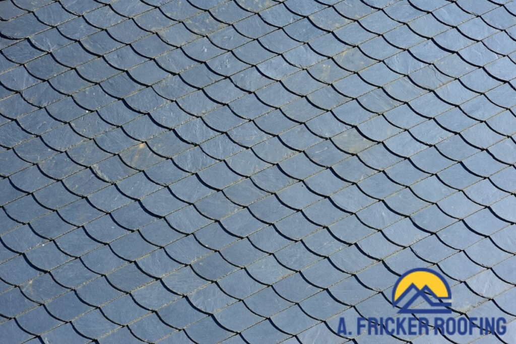 Slate roofing
