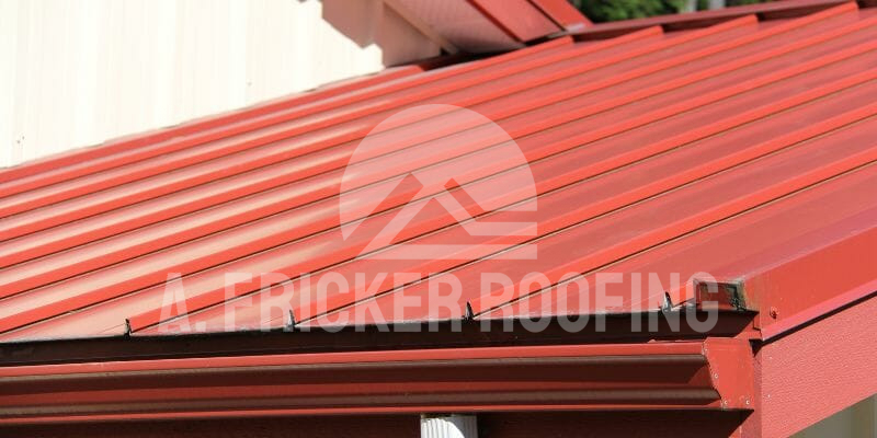 Standing seam metal roof