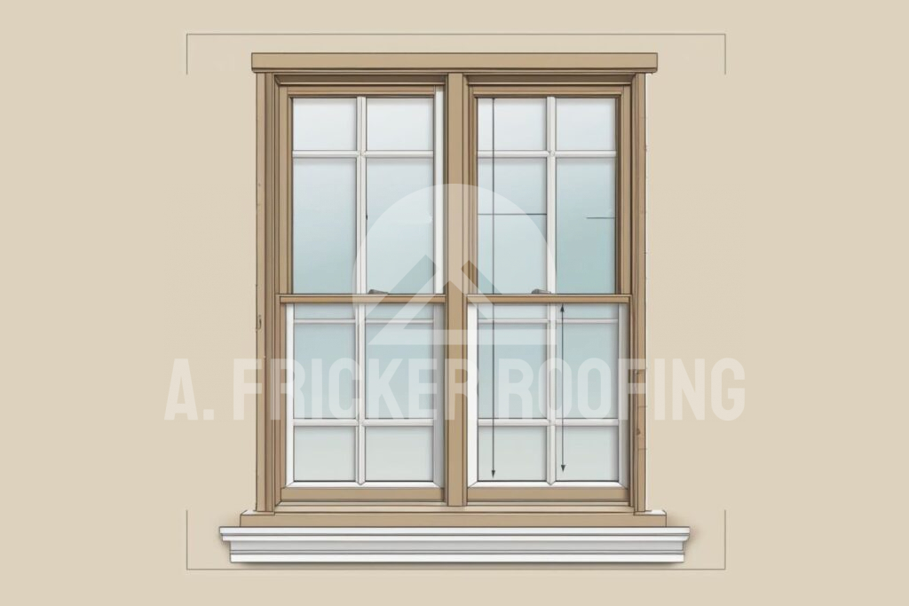 Double-hung windows