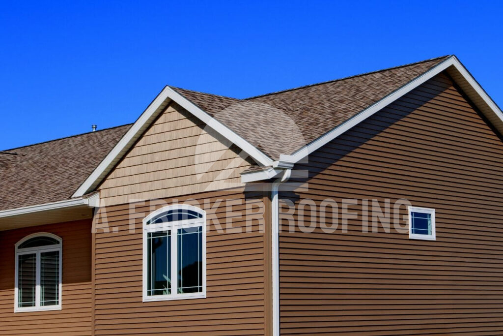 Brown siding color