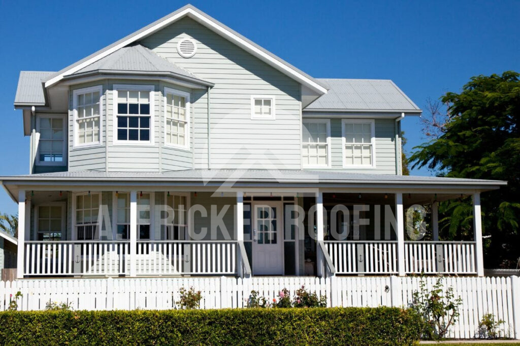 White vinyl siding