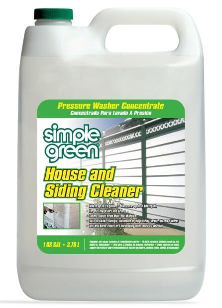 Simple green house and siding cleaner