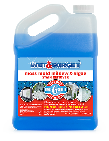 Wet & forget outdoor cleaner