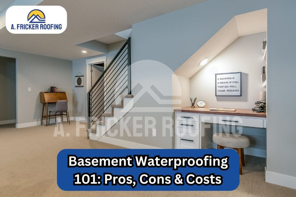 Basement waterproofing