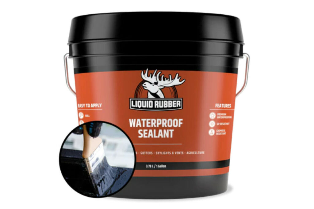 Waterproof sealant by liquid rubber