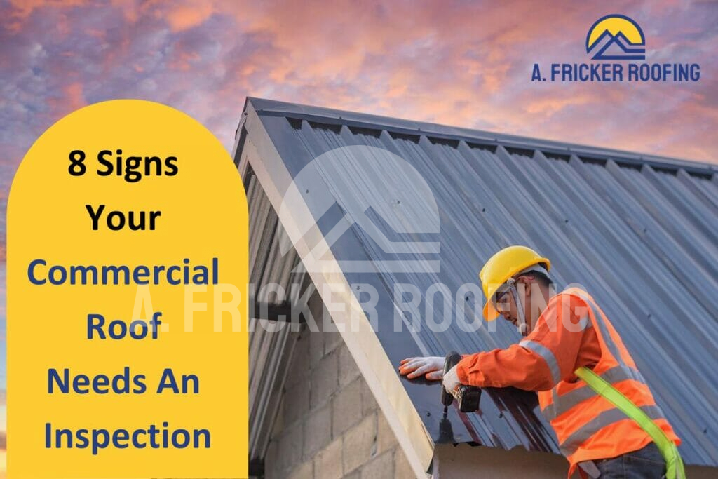 Commercial roof needs an inspection