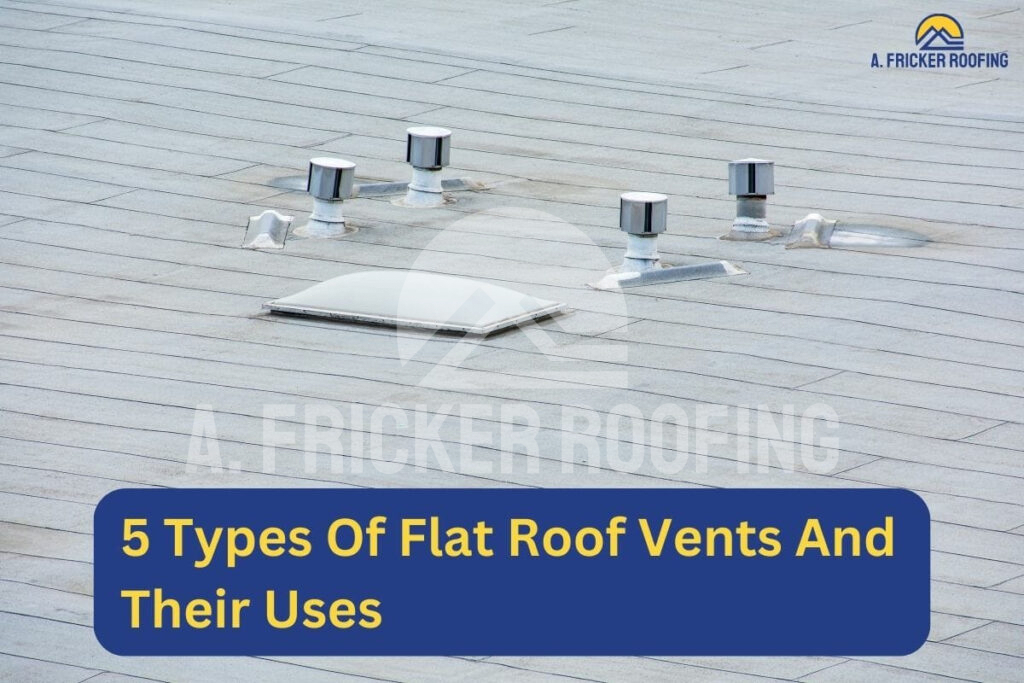 Flat roof vents