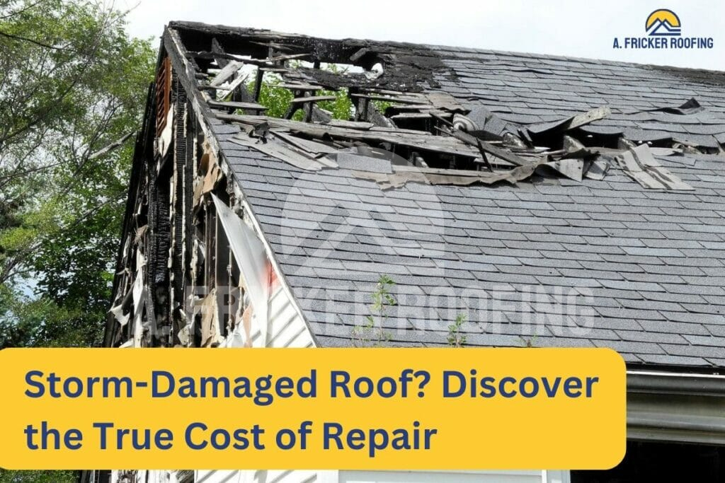 Storm damage roofing