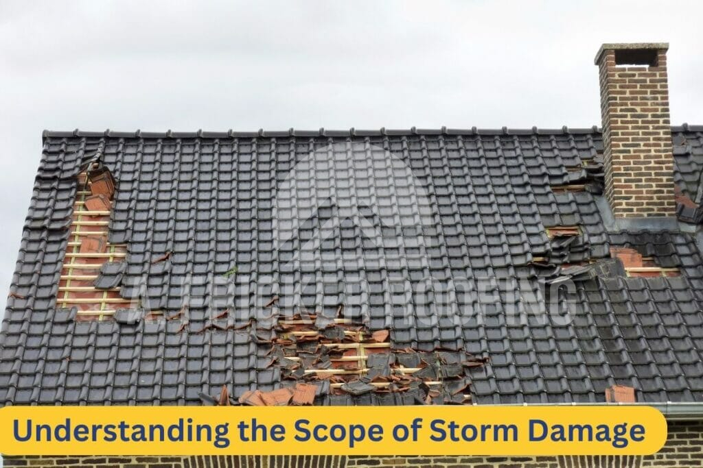 storm damage roof repair