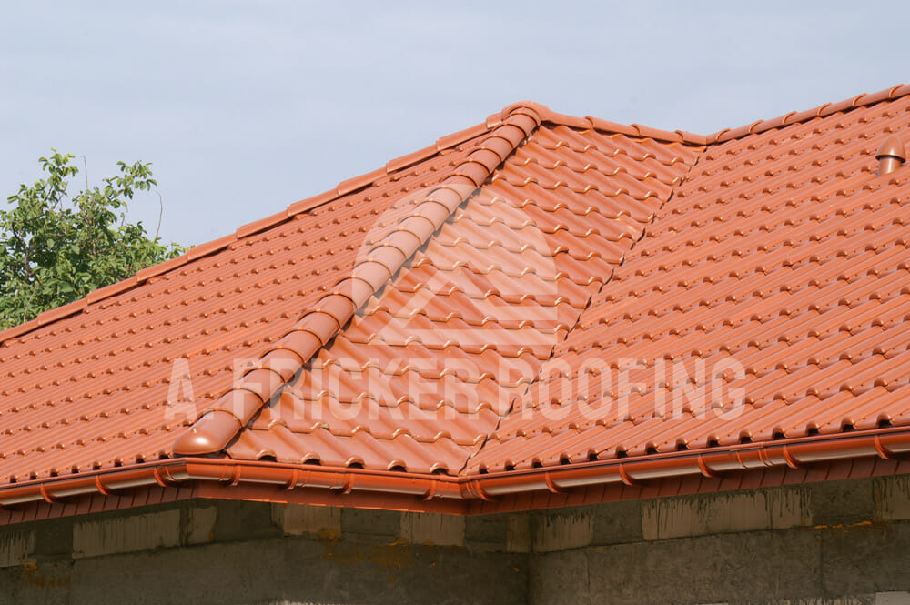 Stone-coated steel roofing