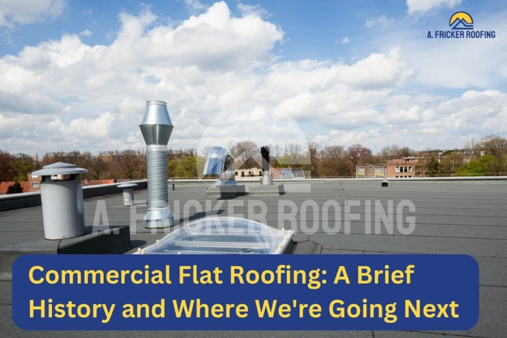 Commercial flat roofing