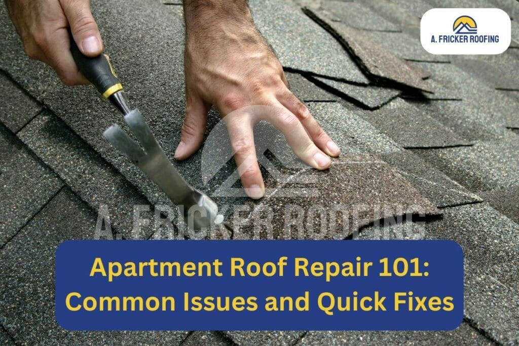 Apartment roof repair