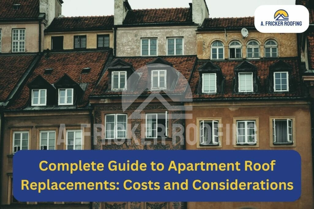 Apartment roof replacement