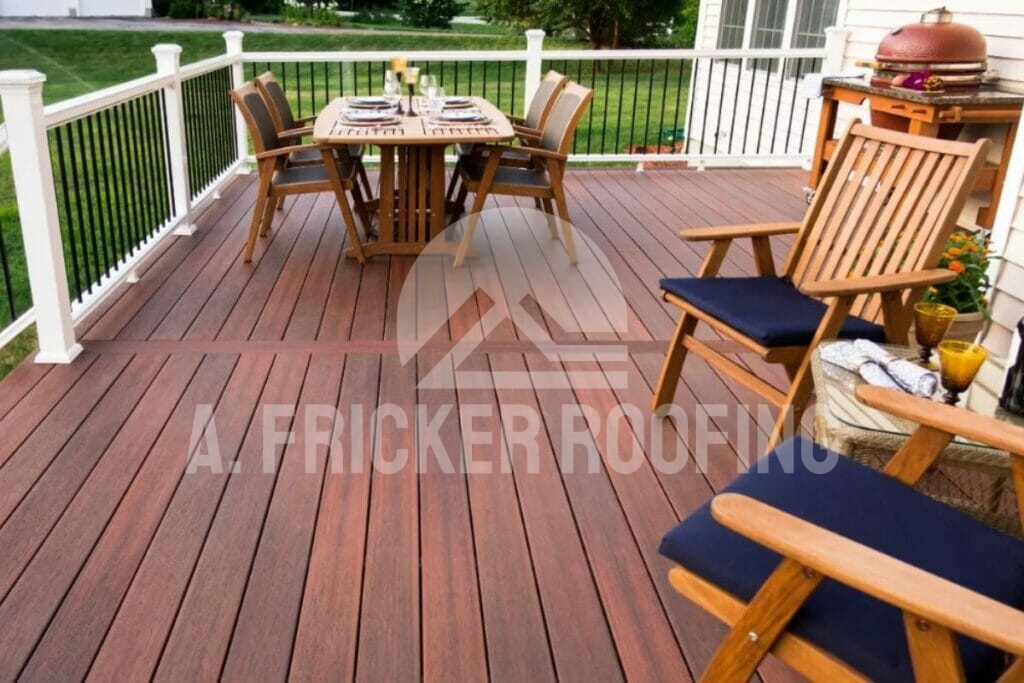 House and deck color combinations