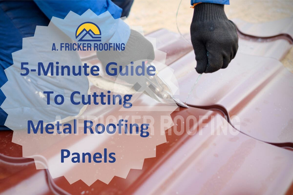 Cutting Metal Roofing Panels