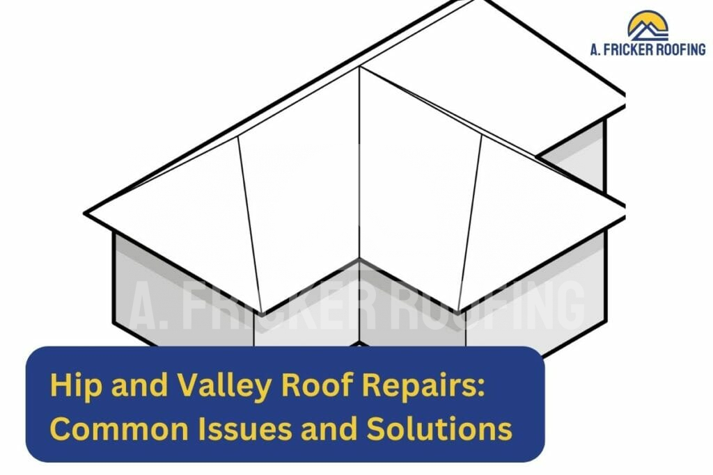 Hip and valley roof