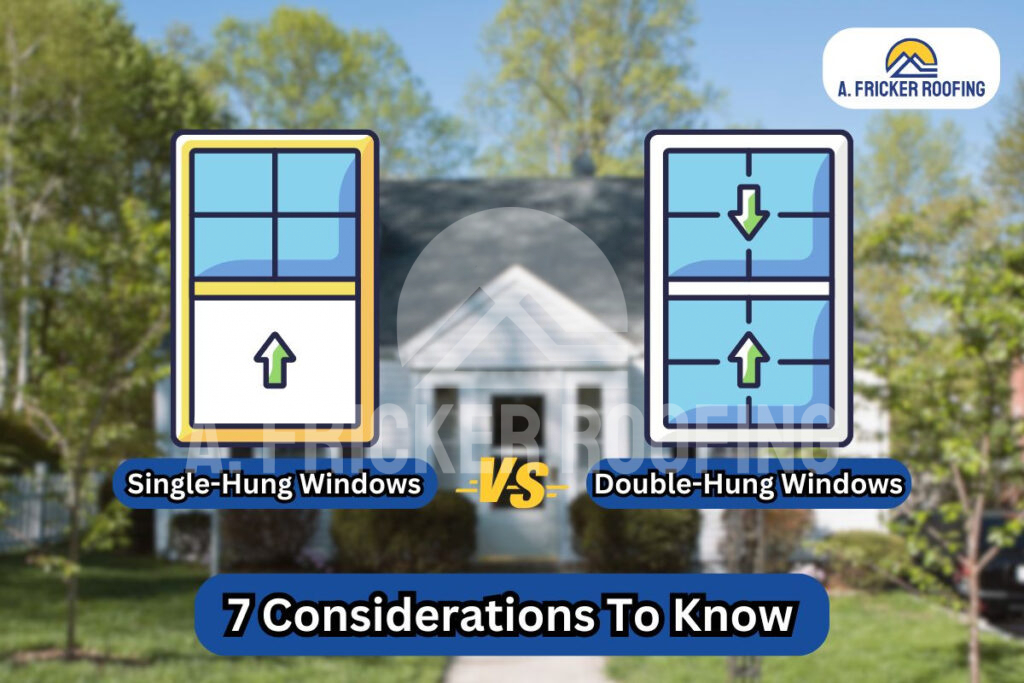 Single-hung vs double-hung window