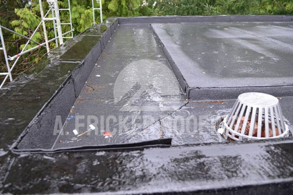 Commercial roof leak repair