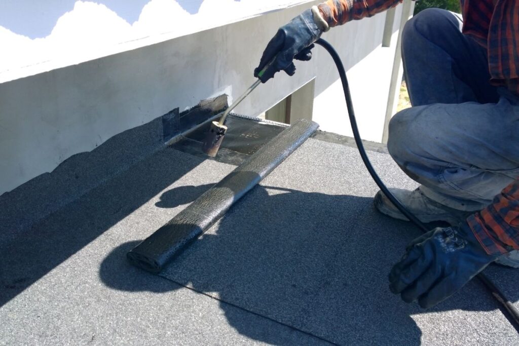 Commercial roof restoration