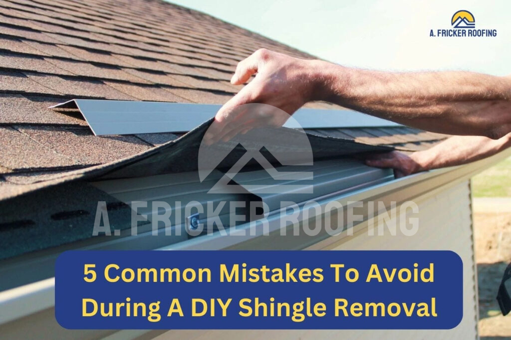 Shingle removal