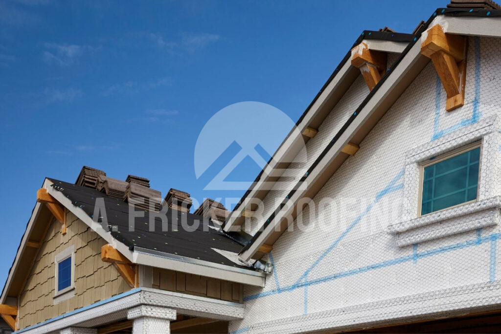 Saltbox roof