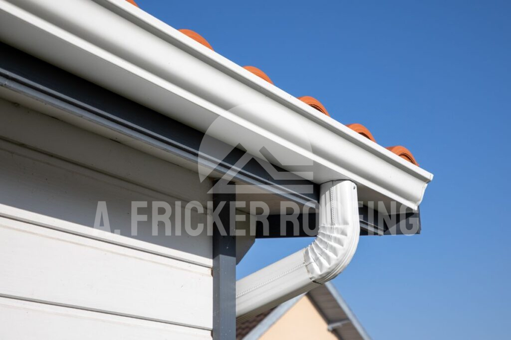 Vinyl gutters