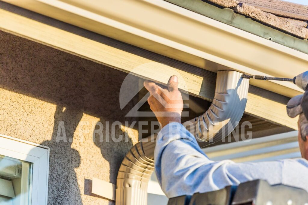 How to install downspouts