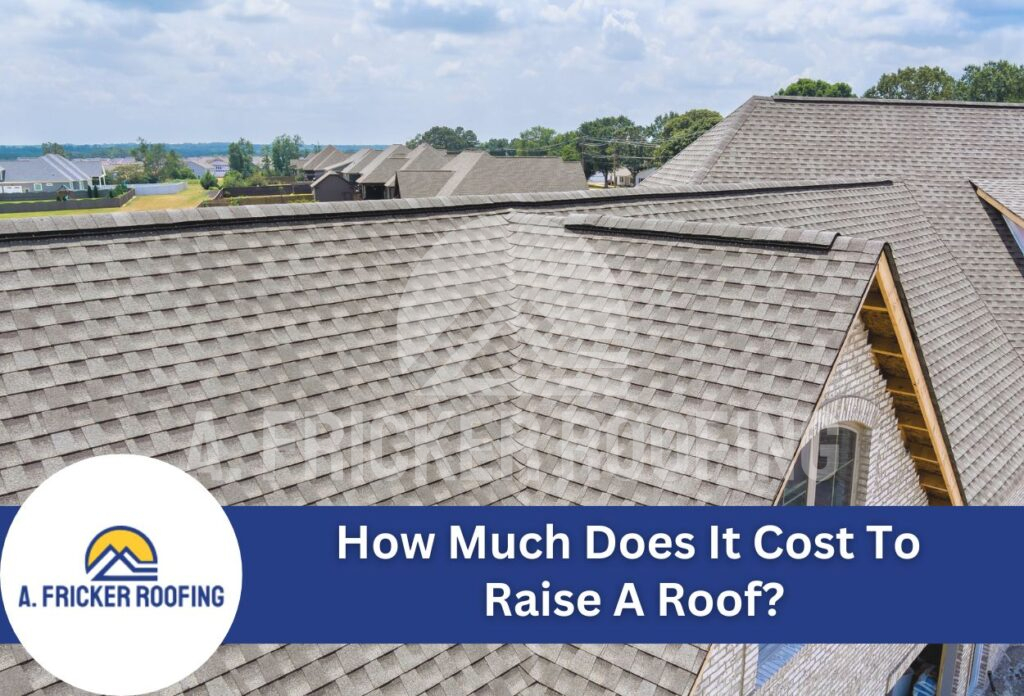 Residential house with new asphalt shingle roof installation in suburban neighborhood