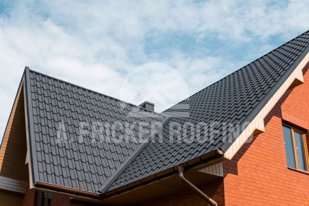 Metal roof tiles