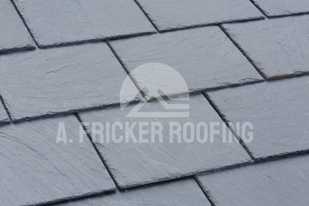 Slate roof tiles