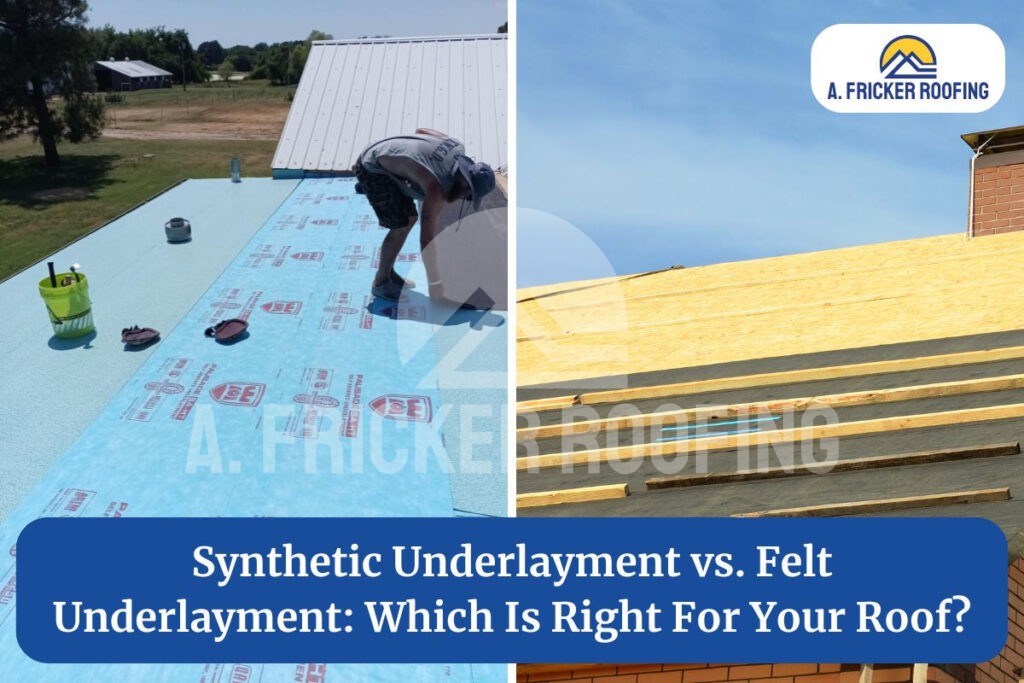 Synthetic underlayment vs felt