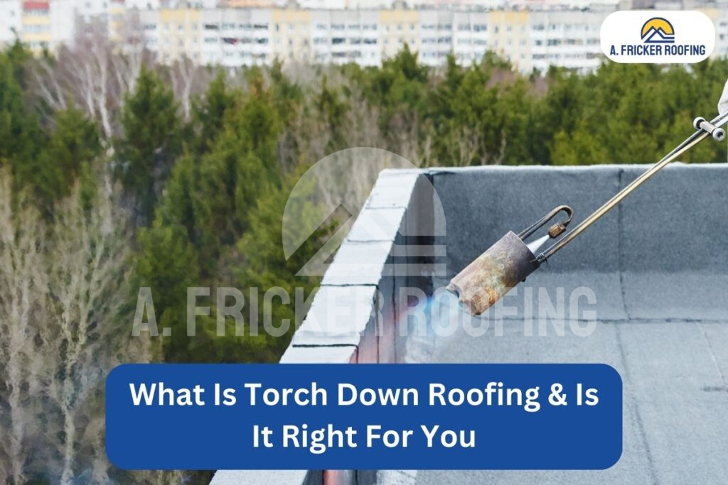 Torch down roofing