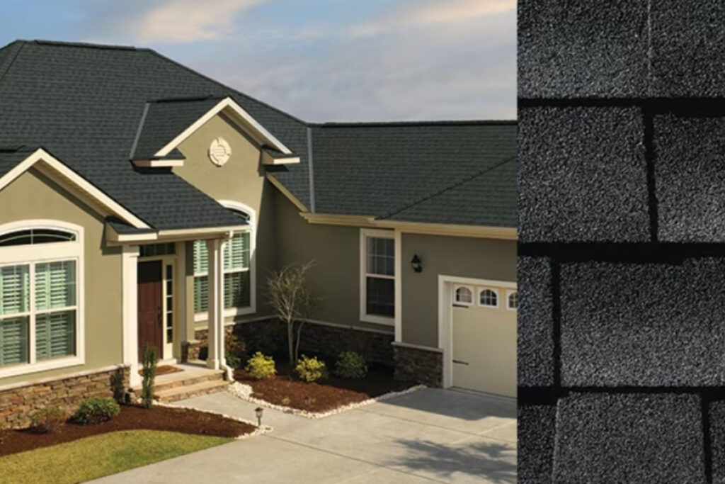 Gaf timberline roof shingle charcoal