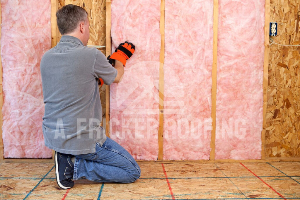 Install the insulation