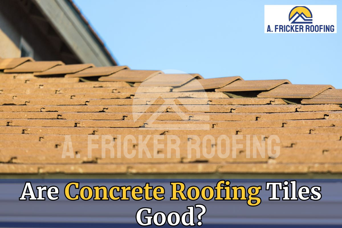 concrete roofing tiles