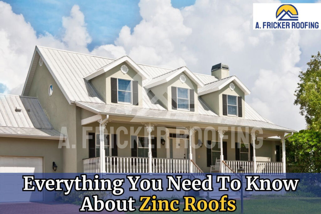 Zinc metal roofing