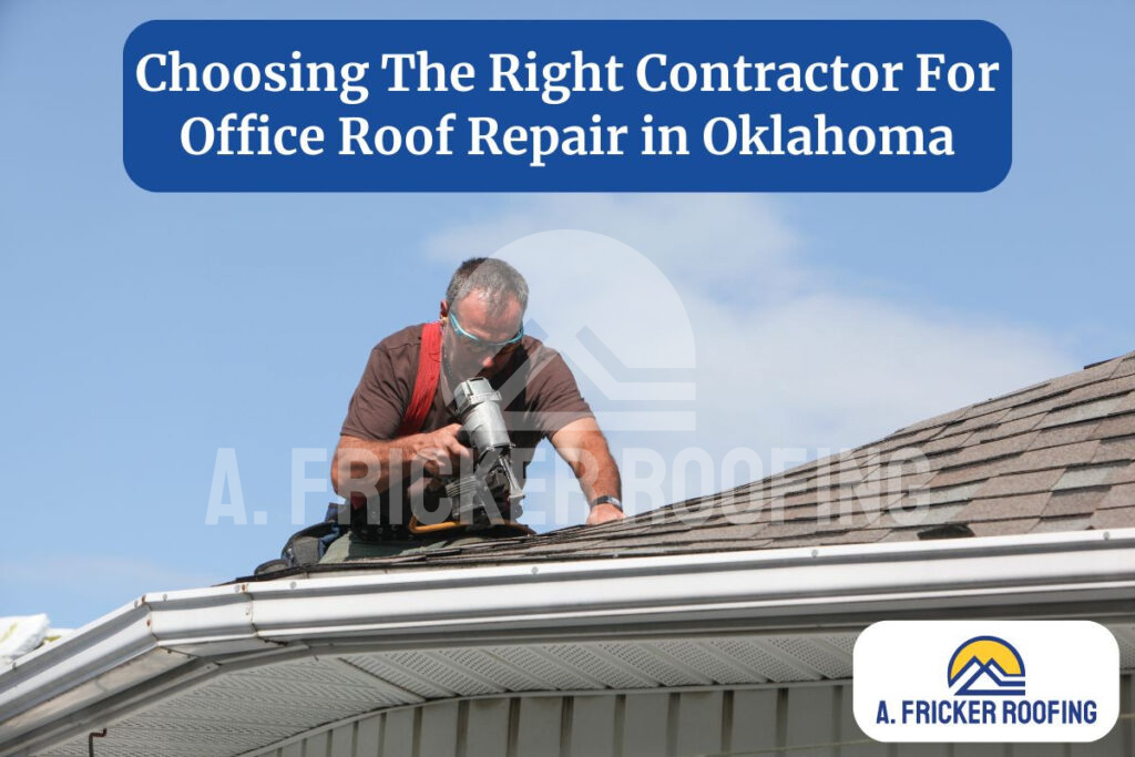 Office roof repair