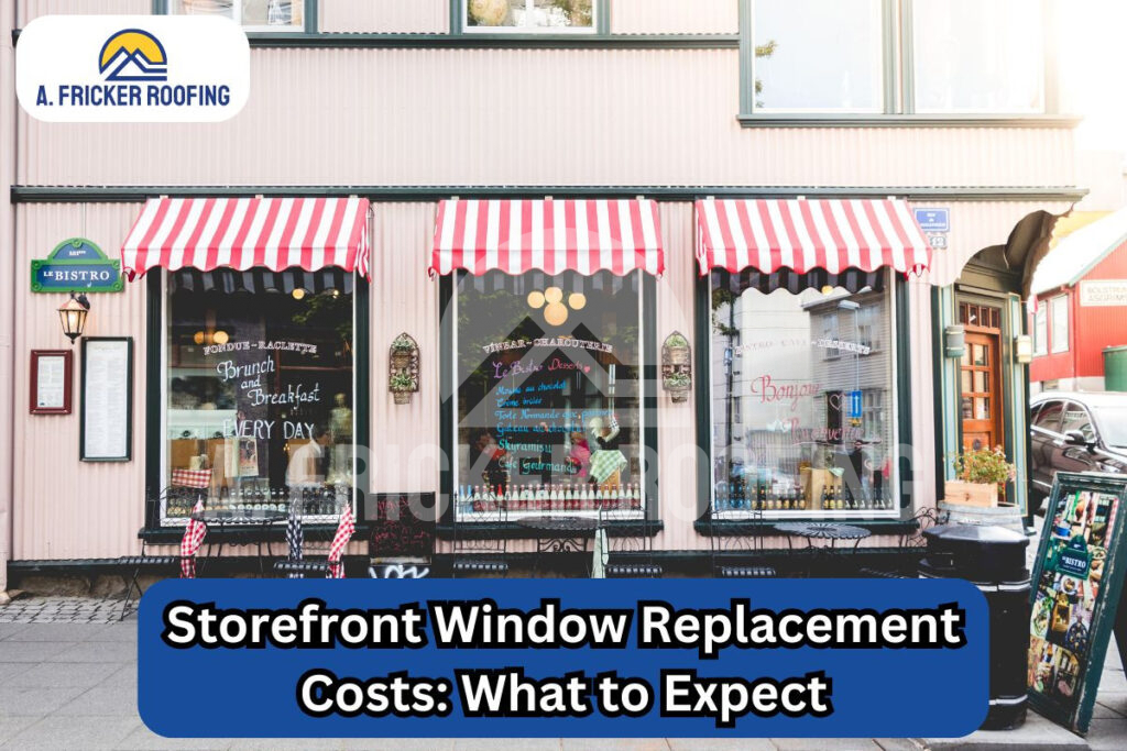 Storefront window replacement costs
