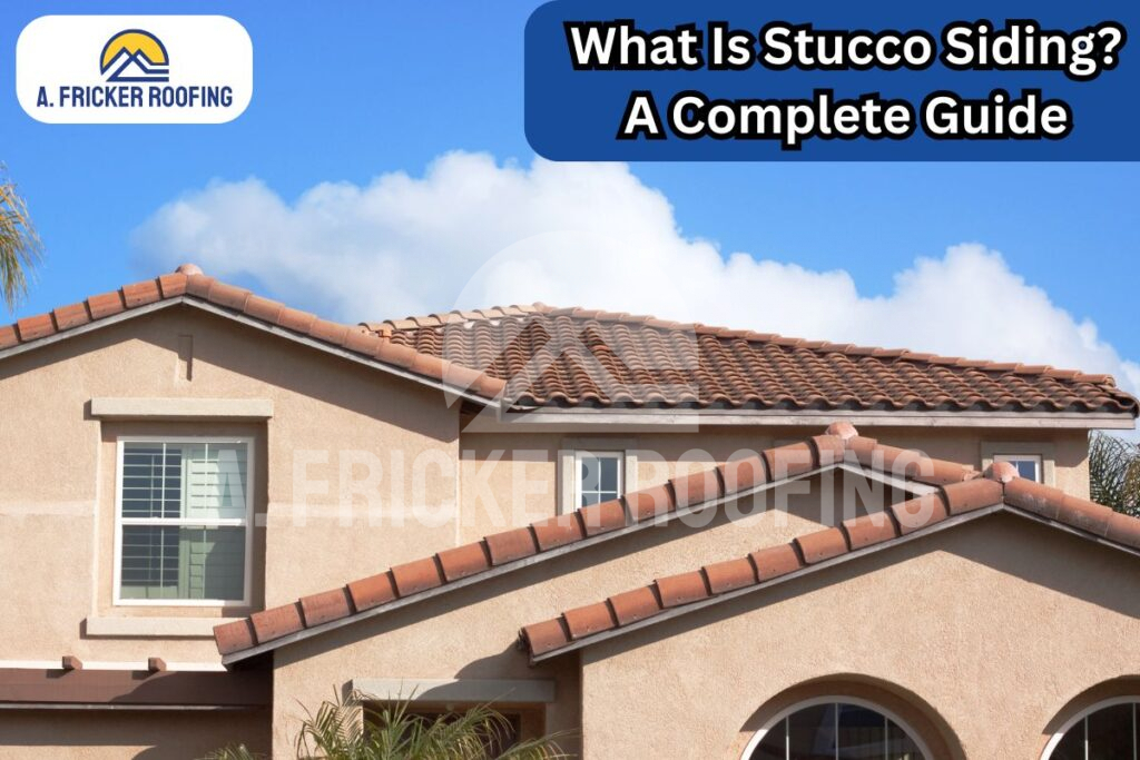 Stucco siding