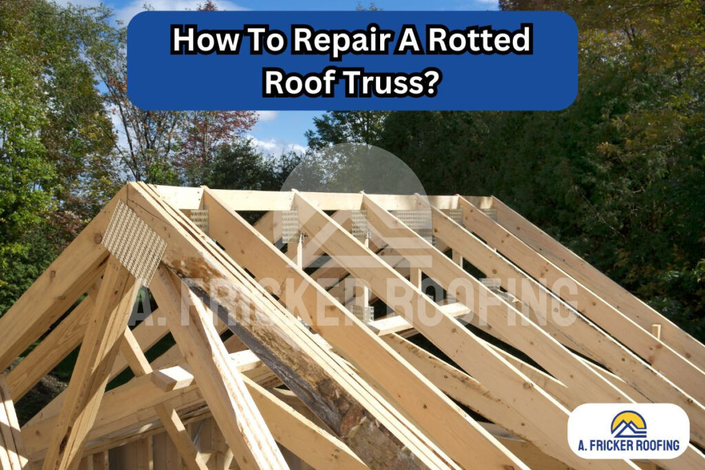 Repair rotted roof truss