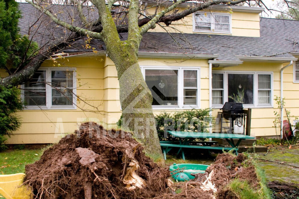 Tree cause damage to your roof