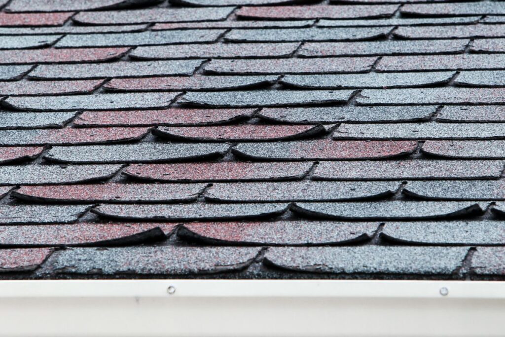 Curling shingles