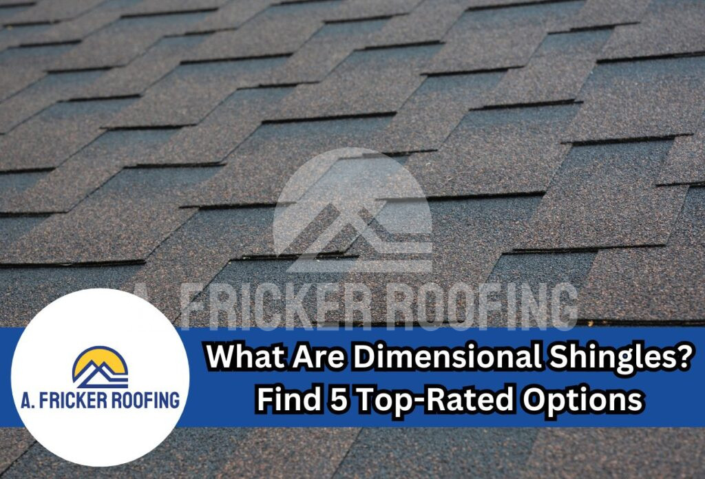 Dimensional shingles