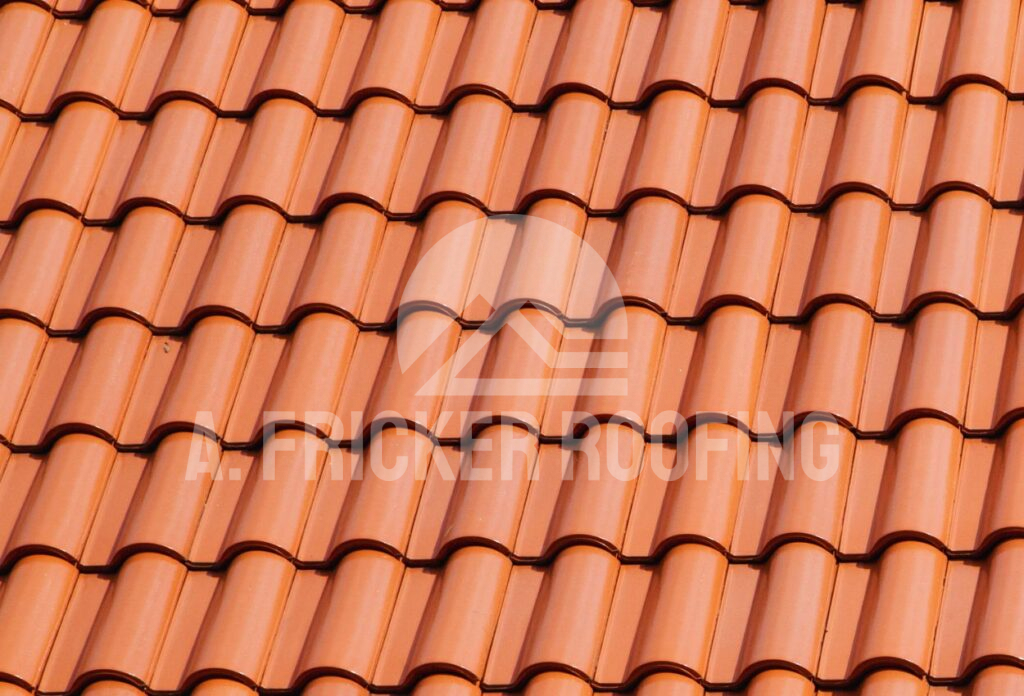 Clay tile roof