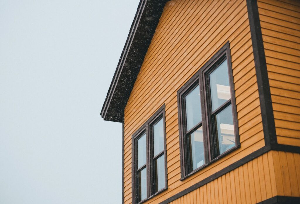 Wood siding