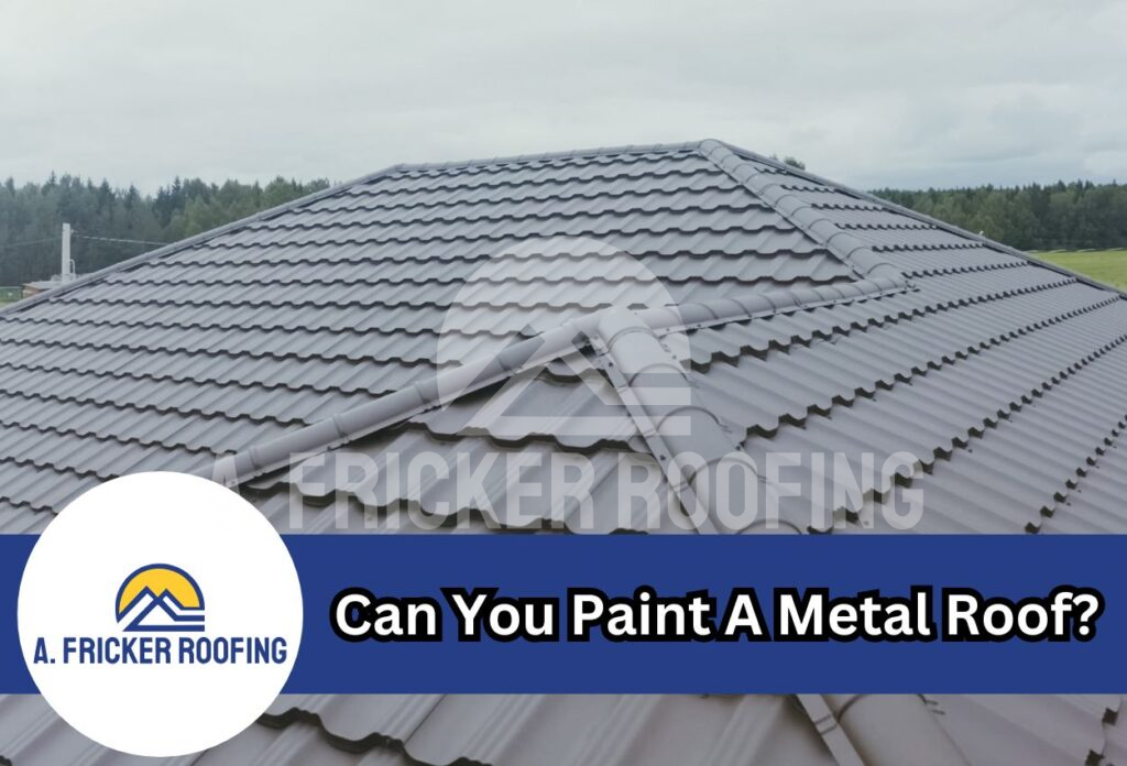 Can you paint a metal roof