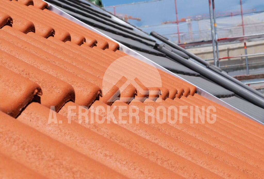 Clay roof tiles