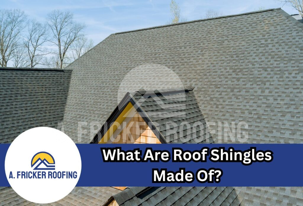 What are roof shingles made of