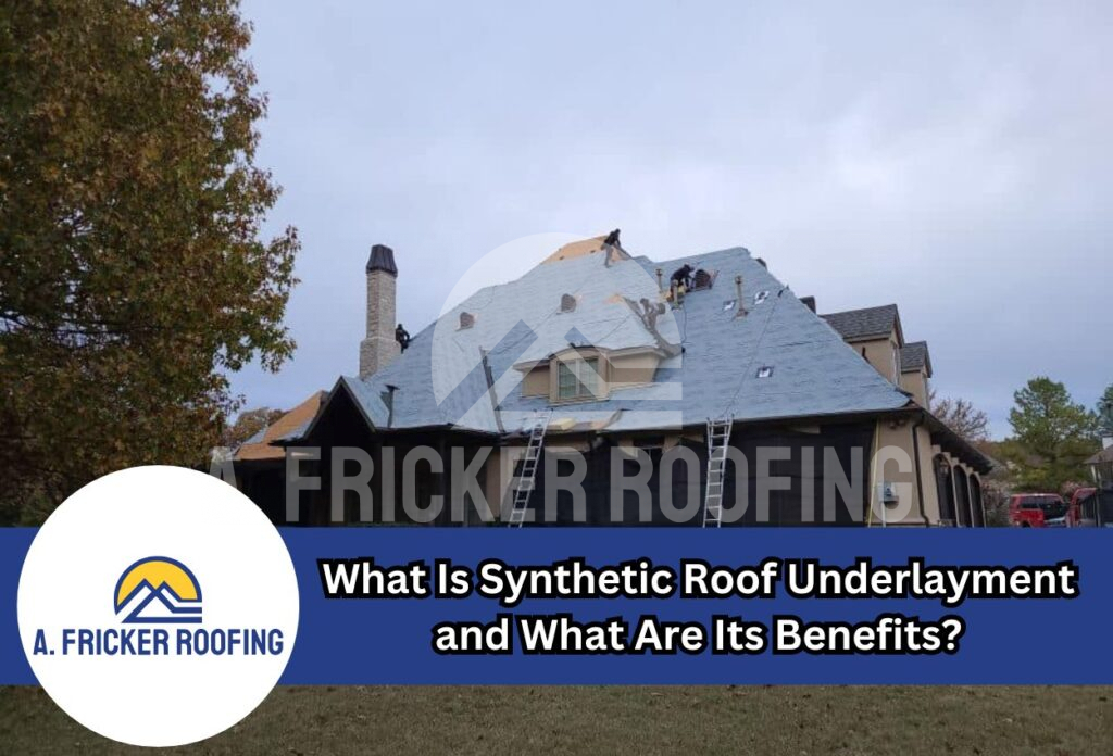 Synthetic roof underlayment