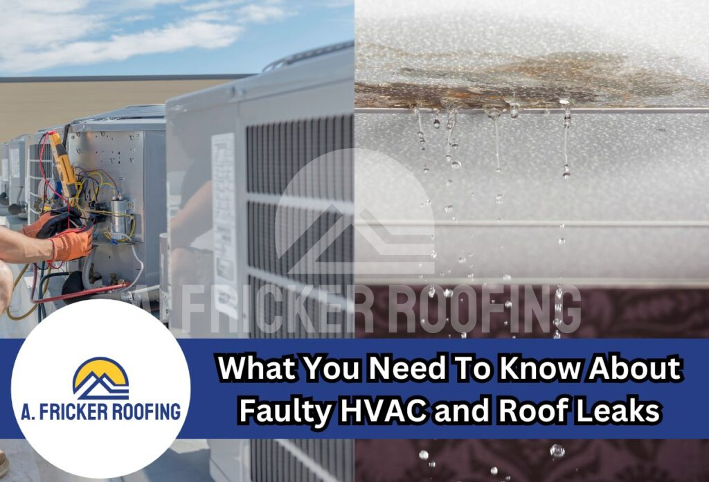 Faulty hvac and roof leaks​